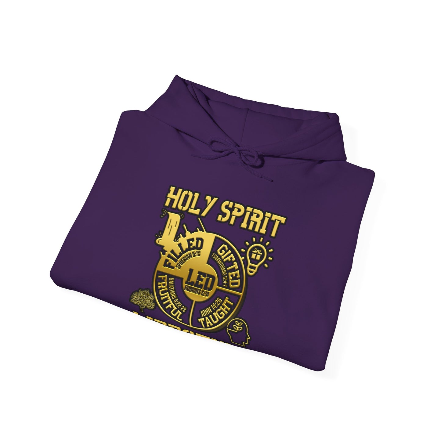 Holy Spirit Golden Lifestyle Hoodie (Simple Edition)