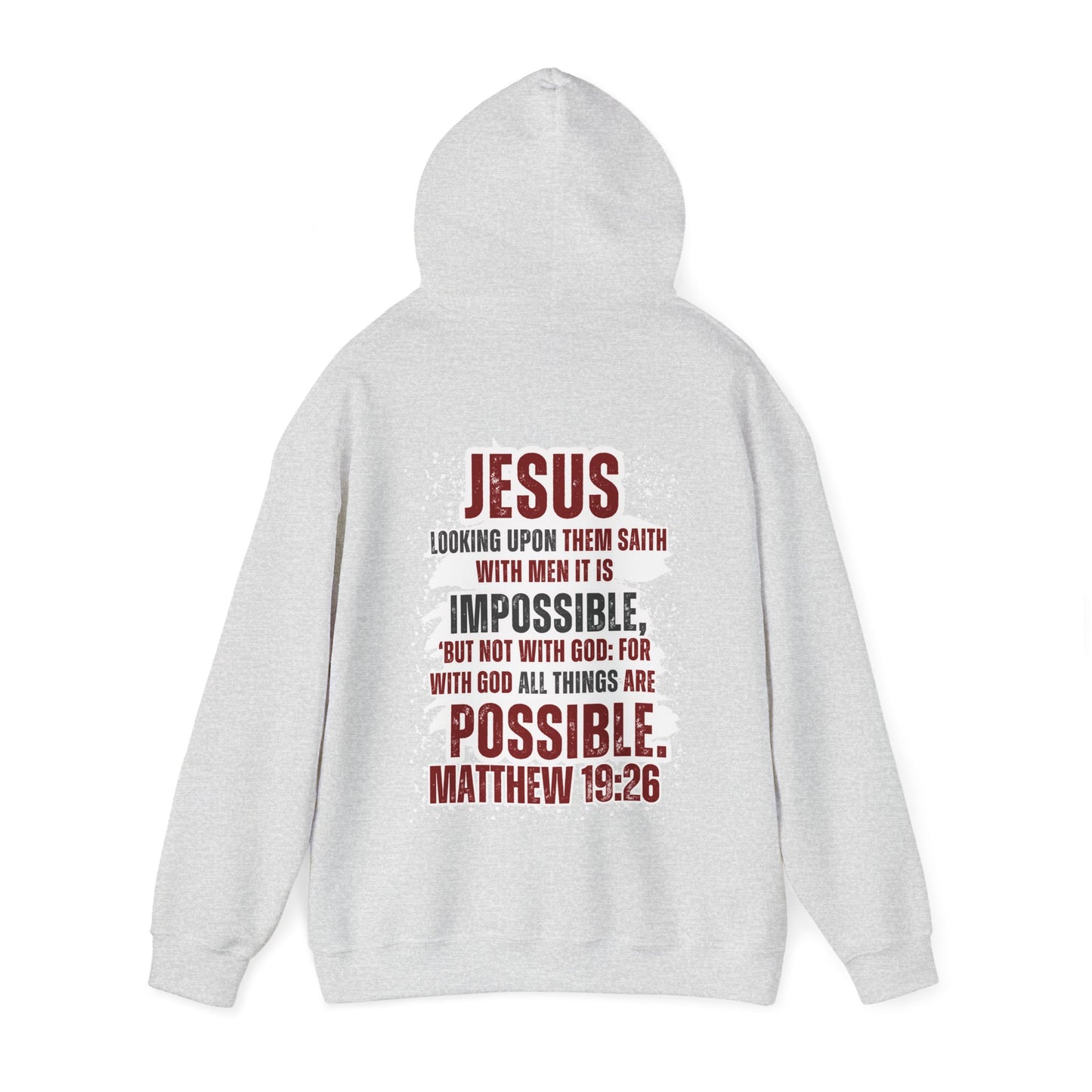 Preach Jesus, Preach Love Grey+ Hoodie