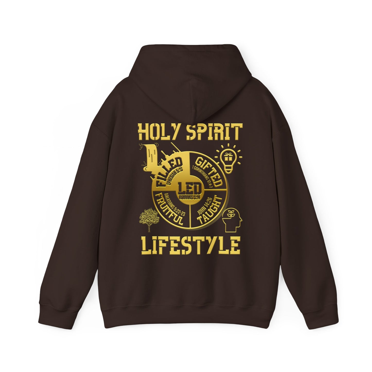 Special Edition - Holy Spirit Gold Letter Lifestyle Hoodie