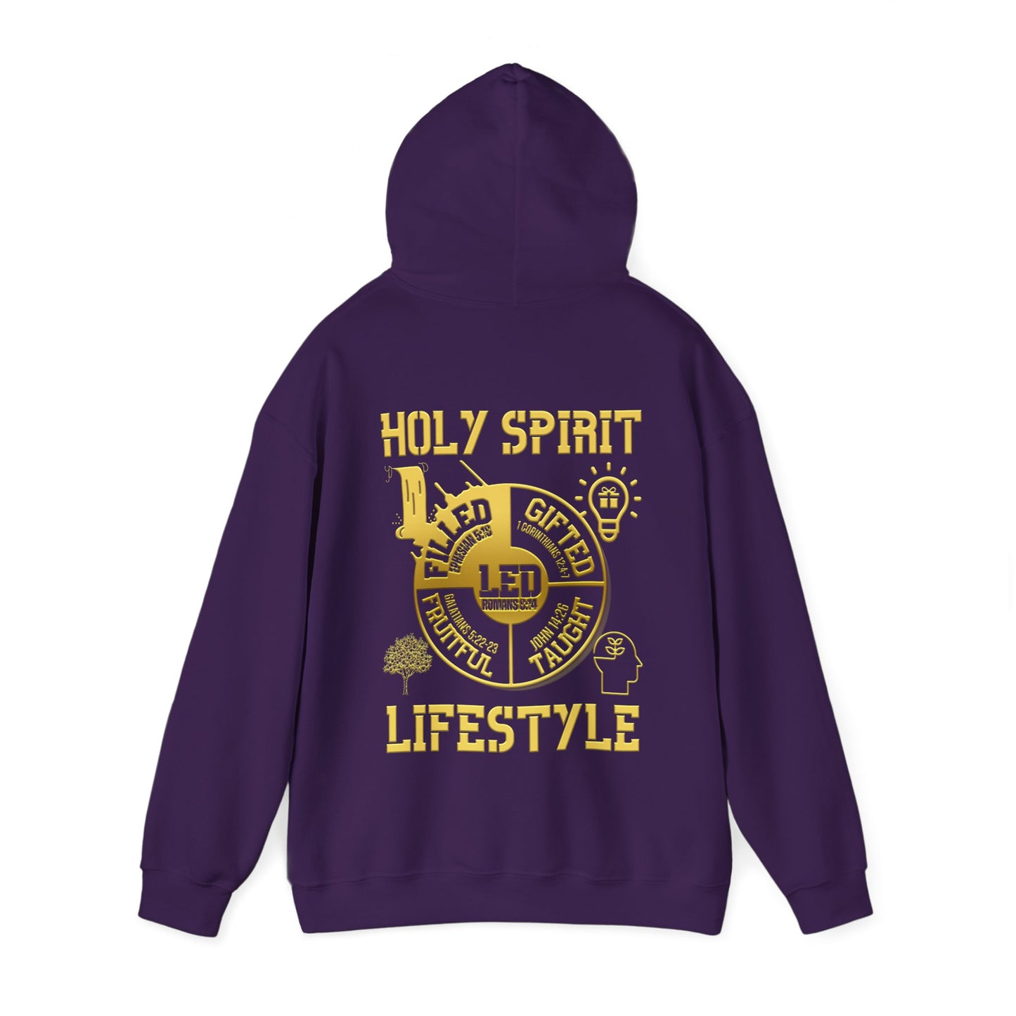Special Edition - Holy Spirit Gold Letter Lifestyle Hoodie