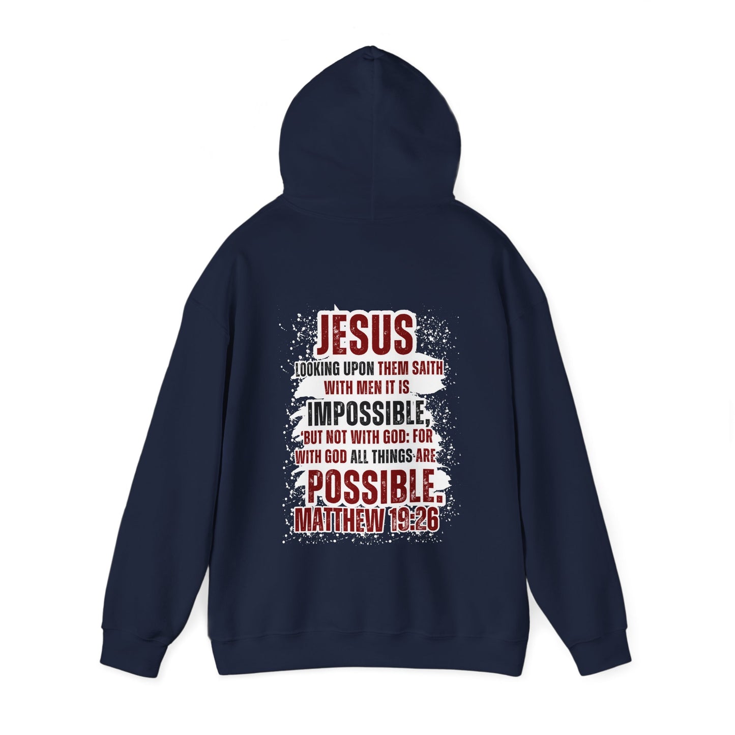 Preach Jesus, Preach Love Blue+ Hoodie