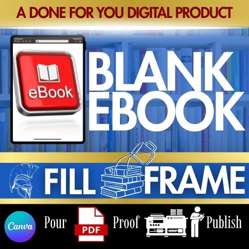 Blank E-Book Digital Template