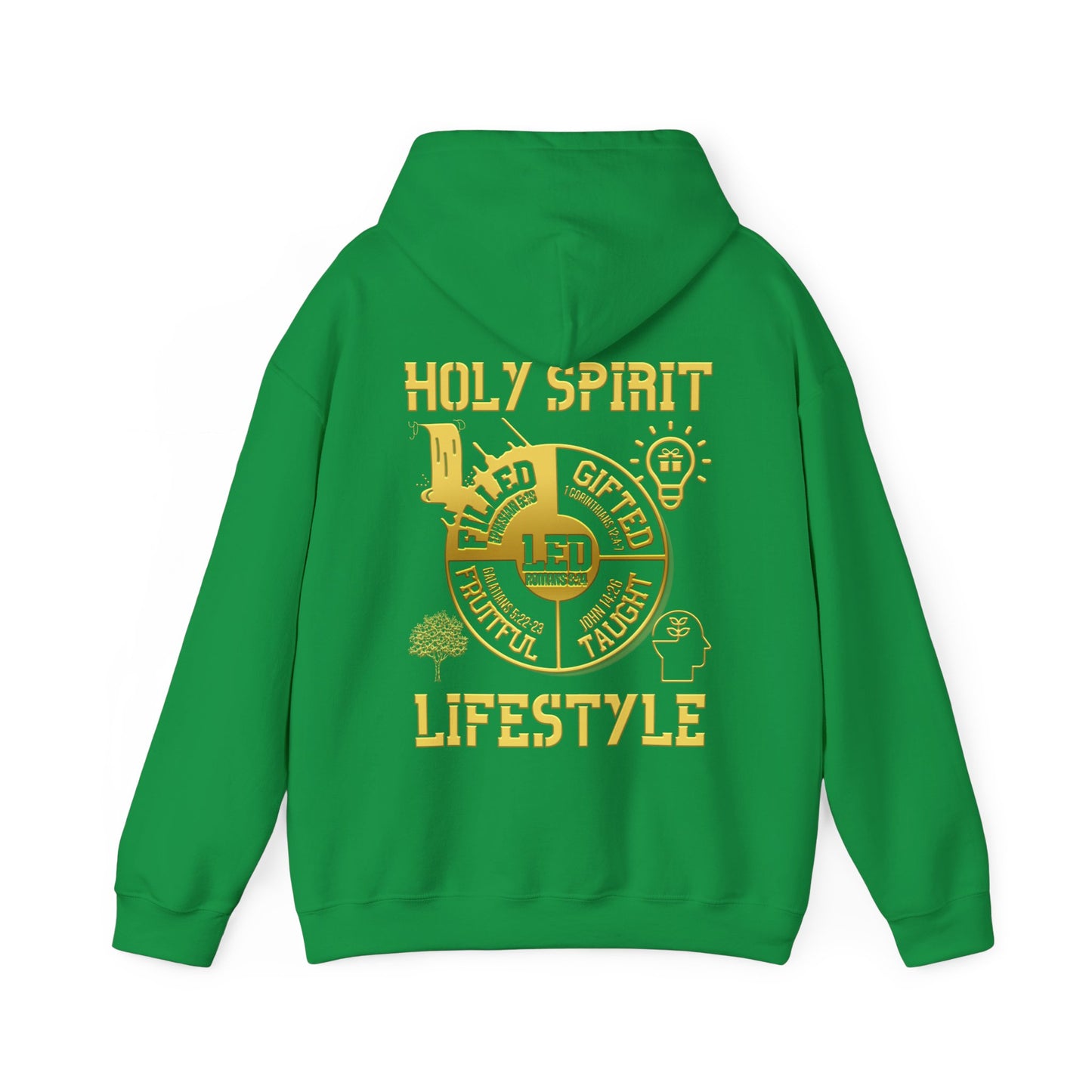 Special Edition - Holy Spirit Gold Letter Lifestyle Hoodie