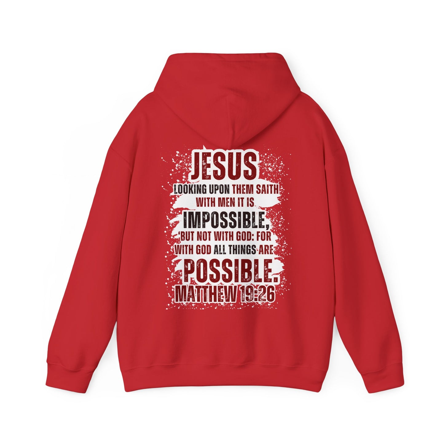 Preach Jesus, Preach Love Red Hoodie
