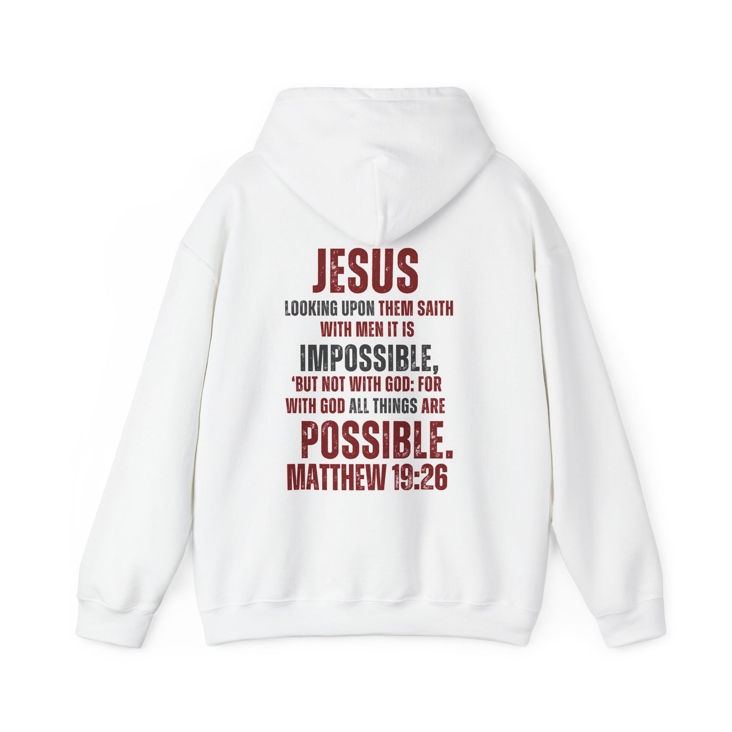 Preach Jesus, Preach Love White Hoodie