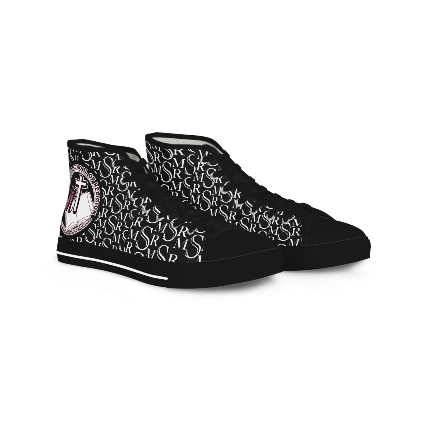 Black Signature Morehouse Religion High Top Sneakers
