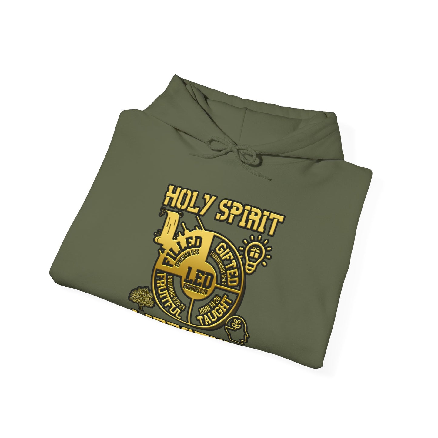 Holy Spirit Golden Lifestyle Hoodie (Simple Edition)