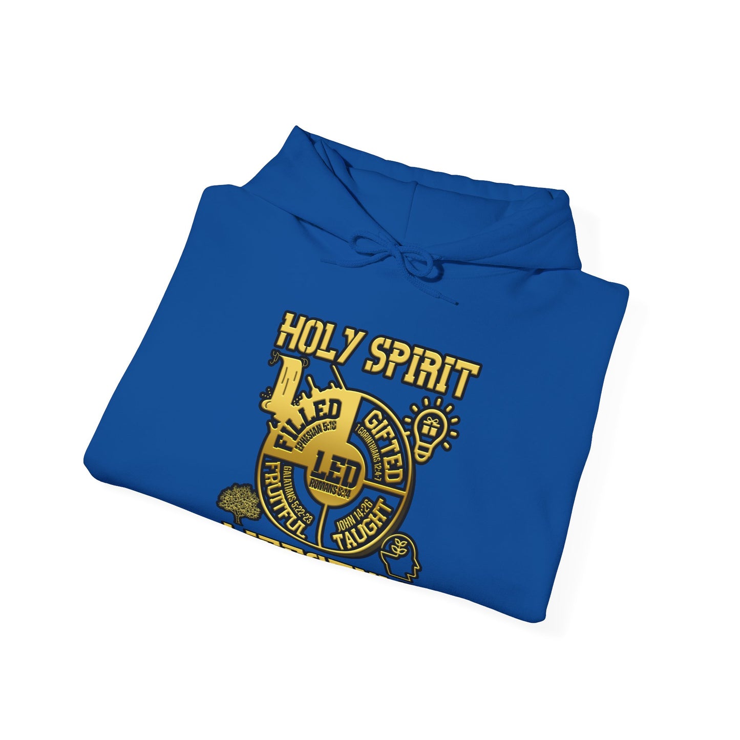 Holy Spirit Golden Lifestyle Hoodie (Simple Edition)