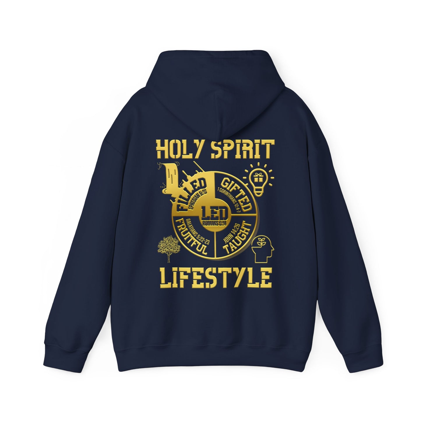Special Edition - Holy Spirit Gold Letter Lifestyle Hoodie
