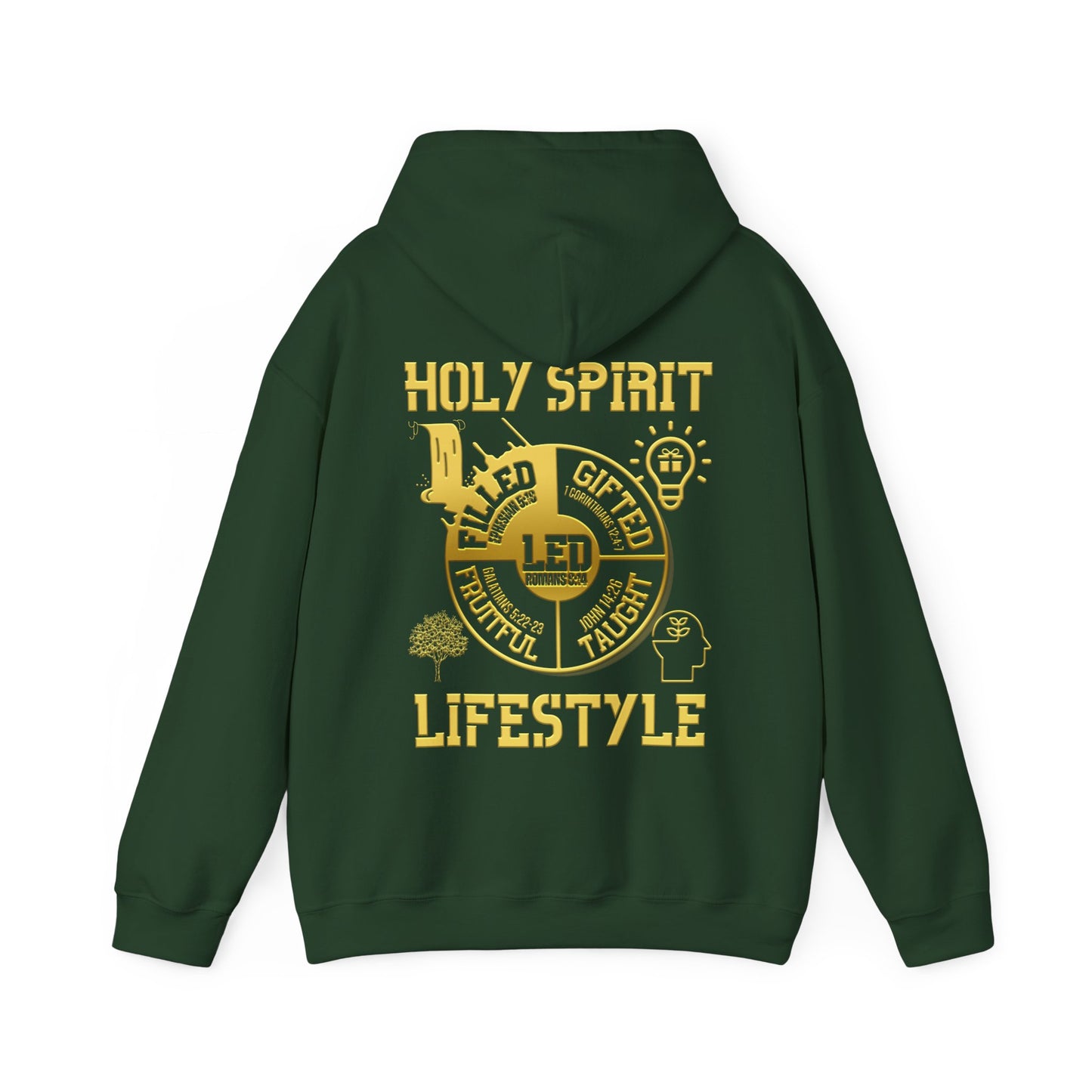 Special Edition - Holy Spirit Gold Letter Lifestyle Hoodie