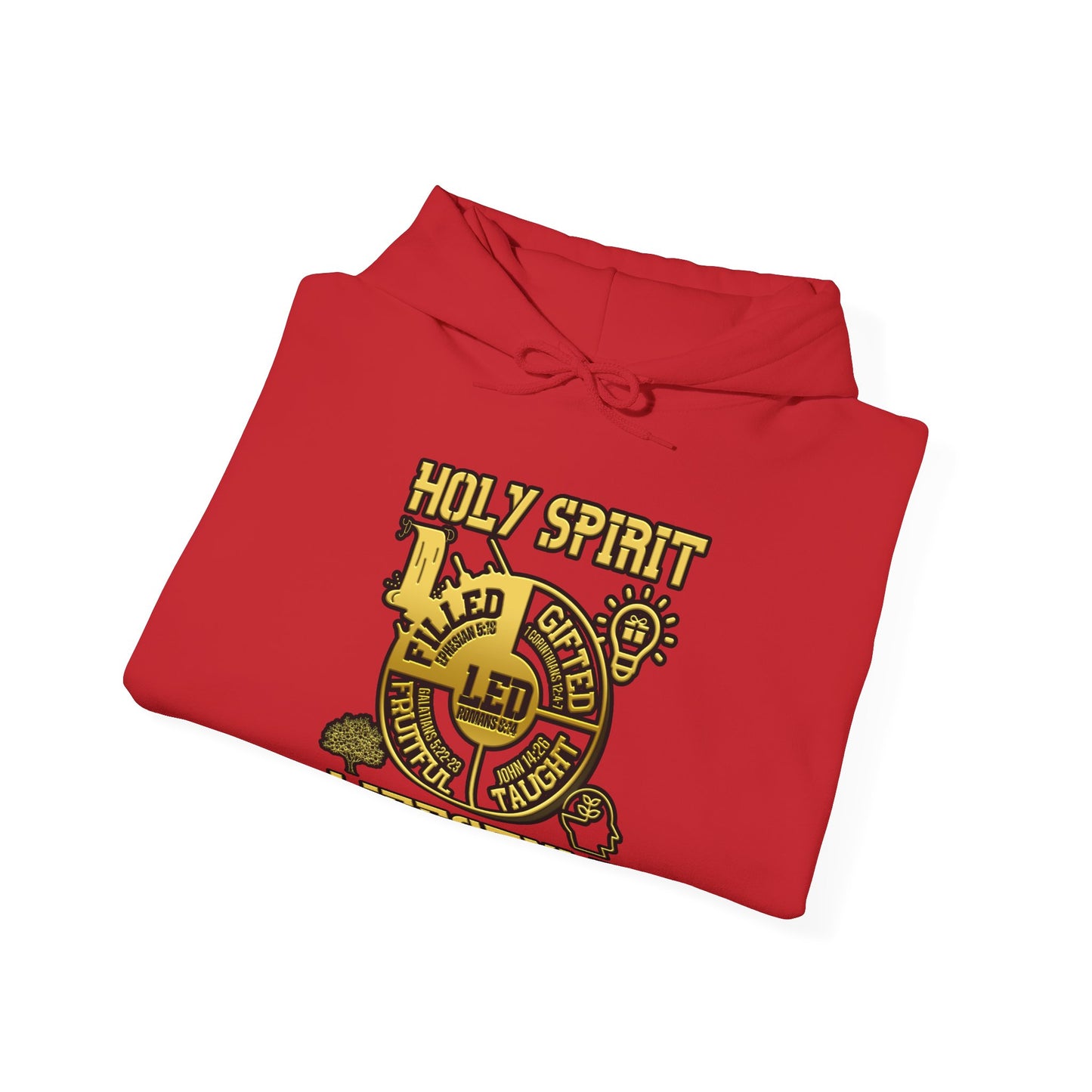 Holy Spirit Golden Lifestyle Hoodie (Simple Edition)