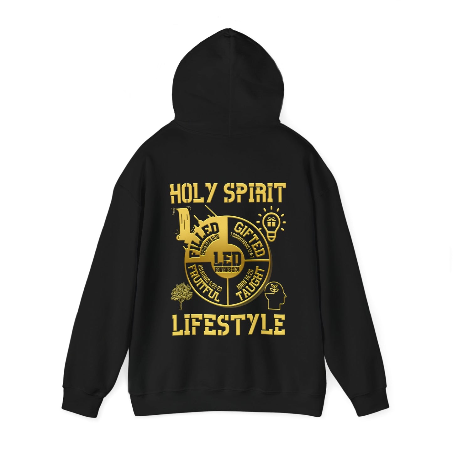 Special Edition - Holy Spirit Gold Letter Lifestyle Hoodie