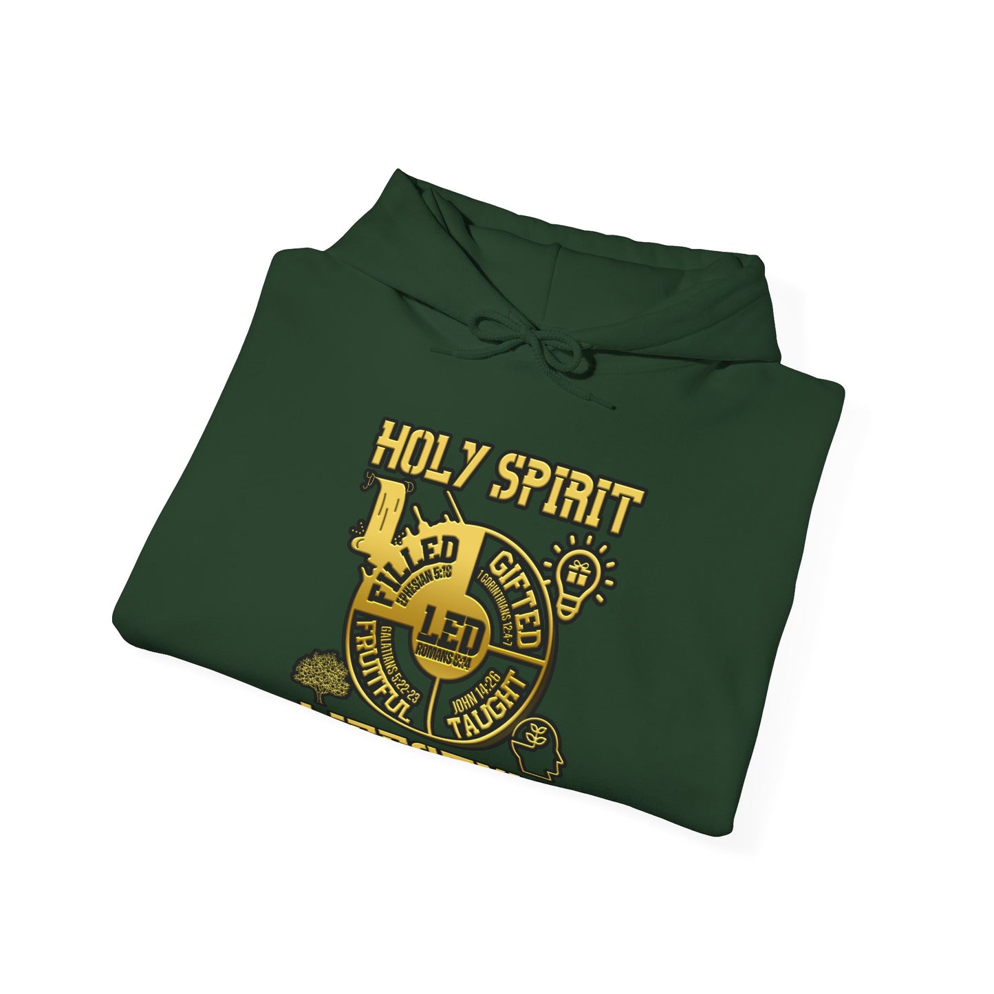Holy Spirit Golden Lifestyle Hoodie (Simple Edition)