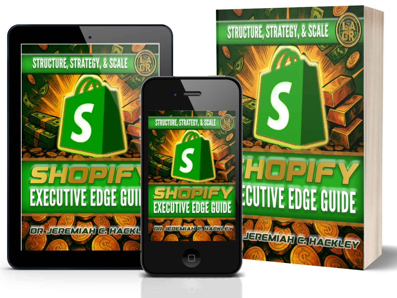 Shopify Executive Edge Planner 2025 -2026 – Print Book & eBook Bundle