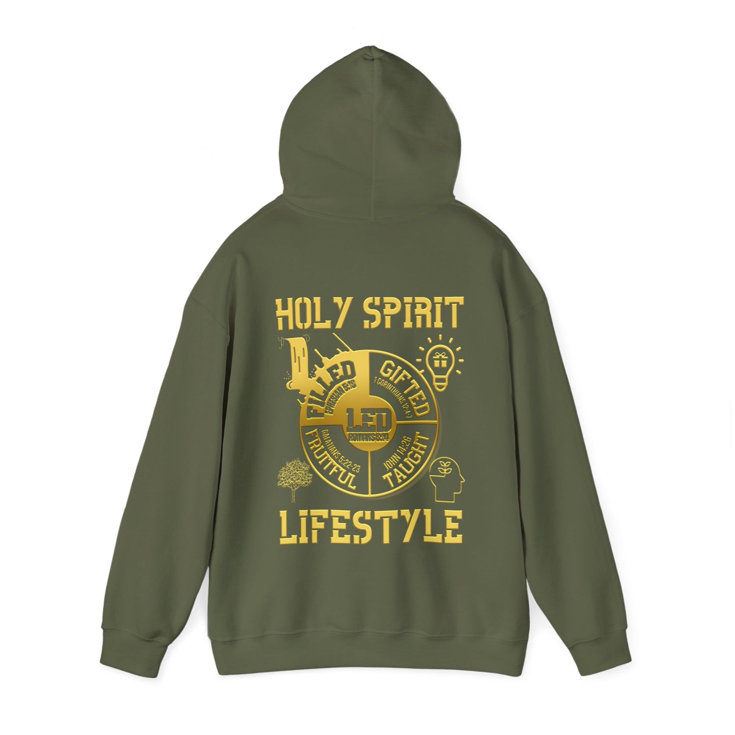 Special Edition - Holy Spirit Gold Letter Lifestyle Hoodie