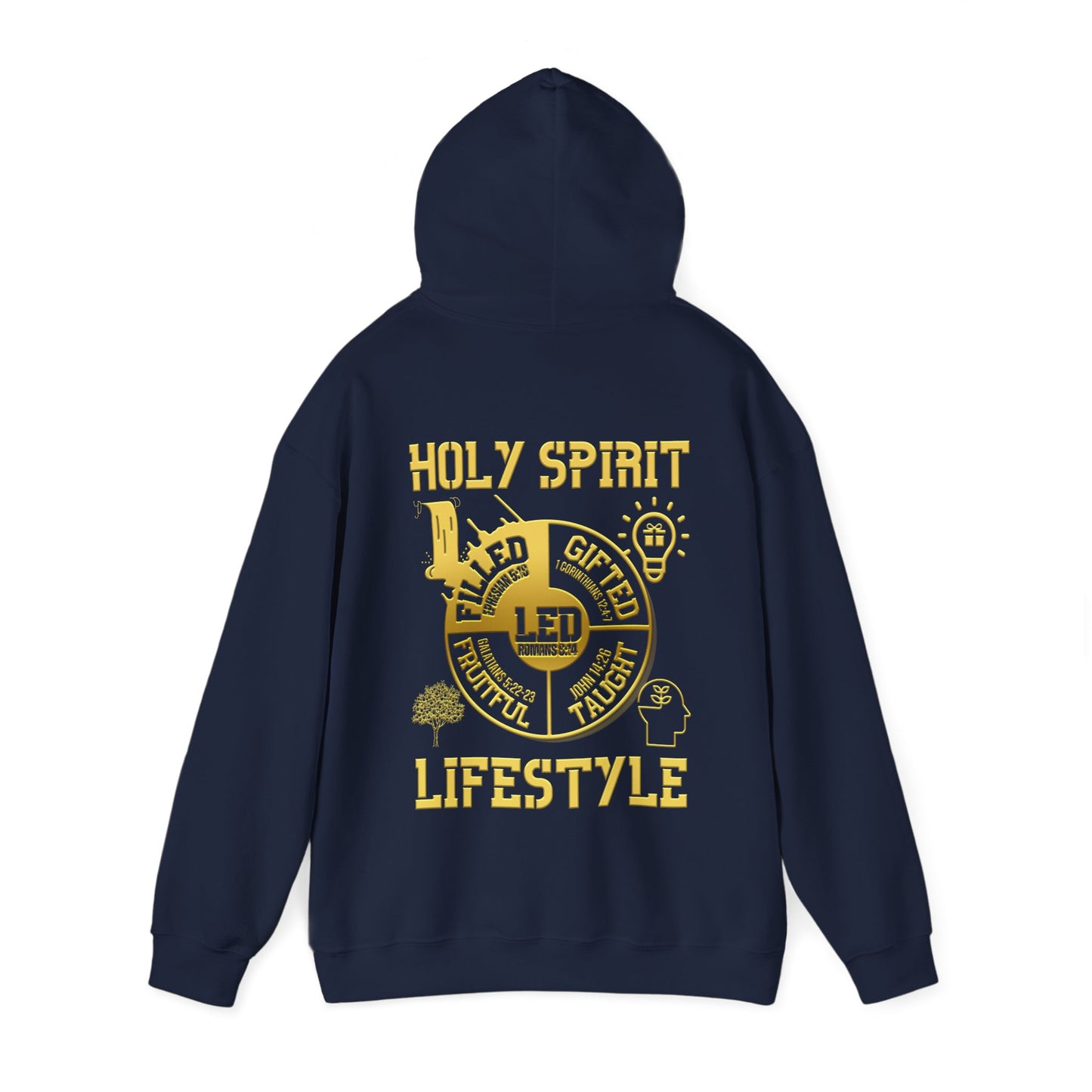 Special Edition - Holy Spirit Gold Letter Lifestyle Hoodie