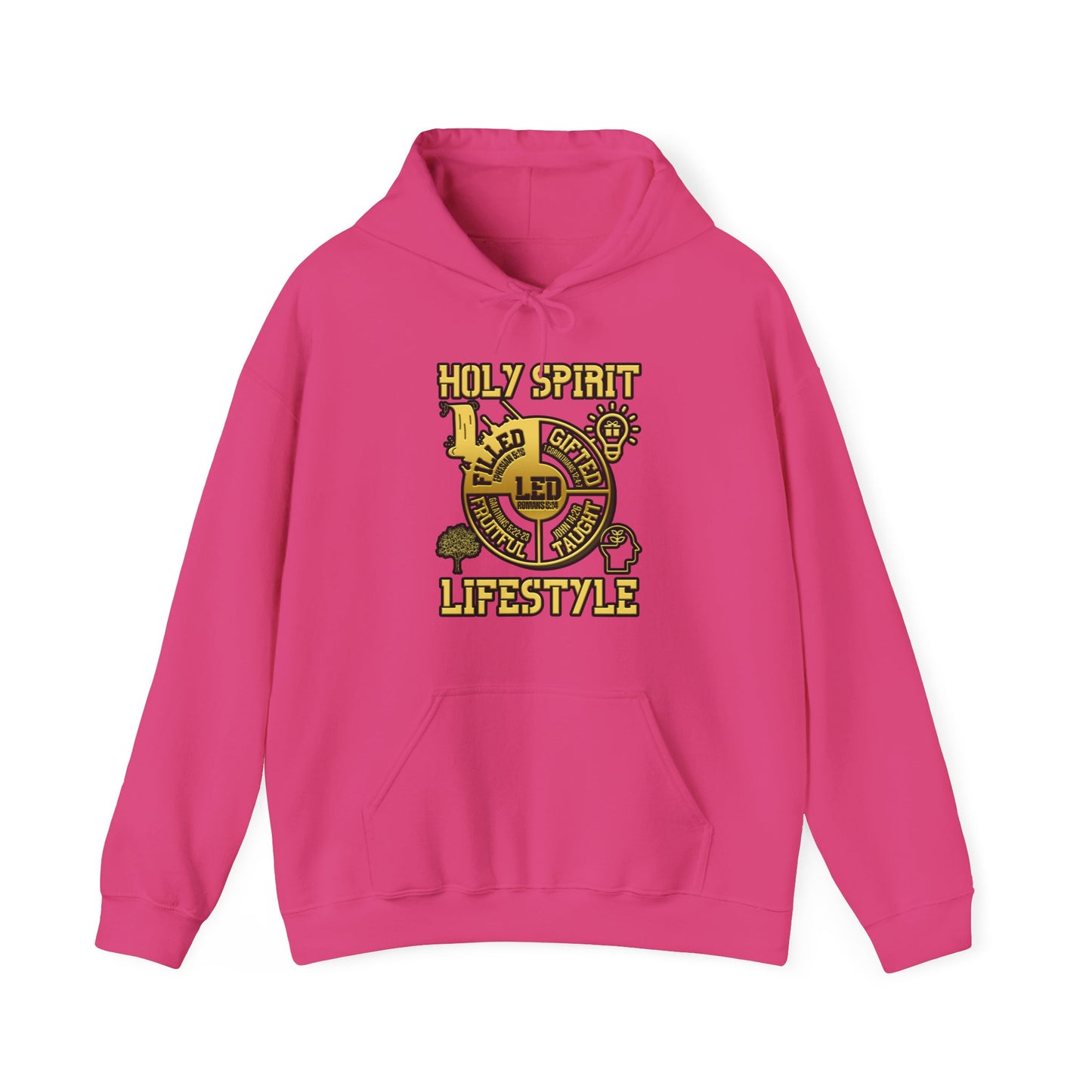 Holy Spirit Golden Lifestyle Hoodie (Simple Edition)