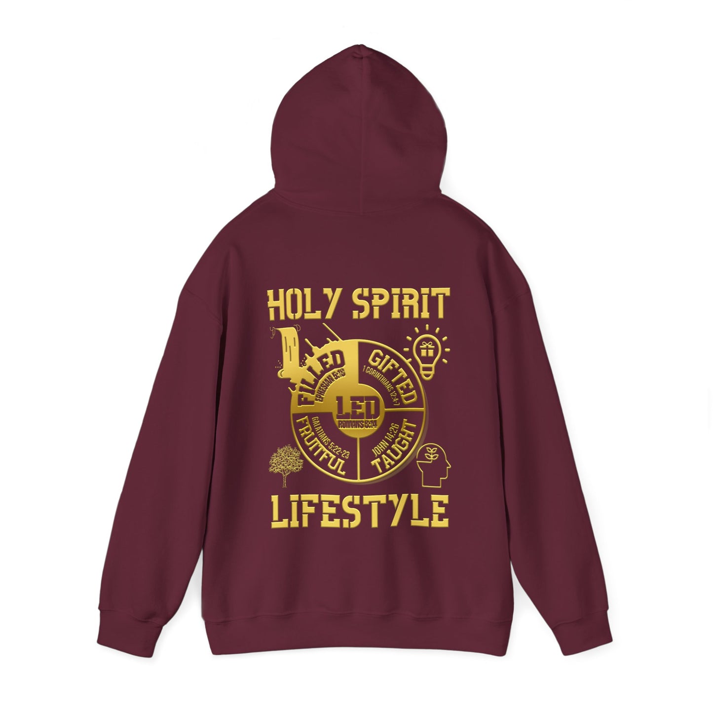 Special Edition - Holy Spirit Gold Letter Lifestyle Hoodie