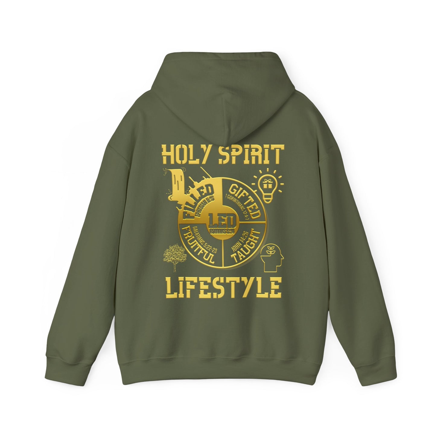 Special Edition - Holy Spirit Gold Letter Lifestyle Hoodie