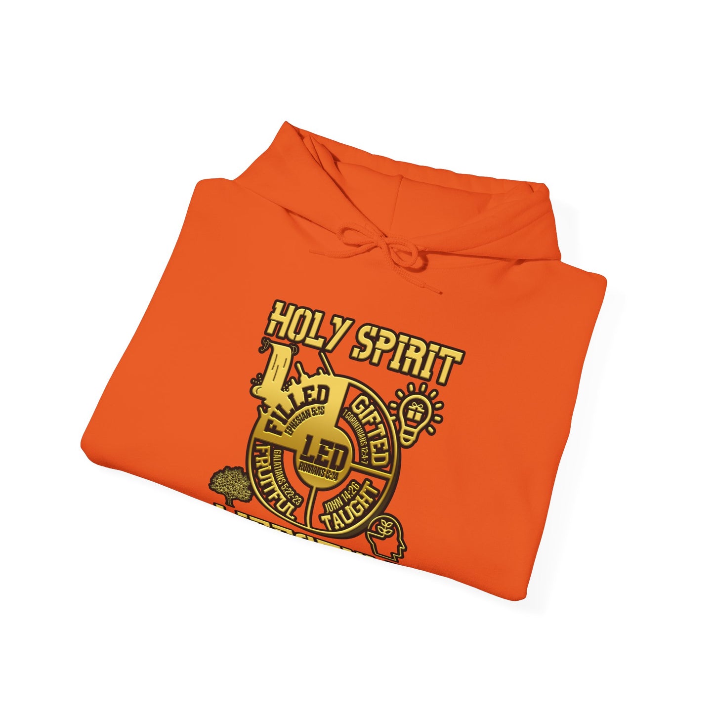 Holy Spirit Golden Lifestyle Hoodie (Simple Edition)