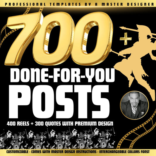700 DFY - Rich Reels & Quotes Template Bundle