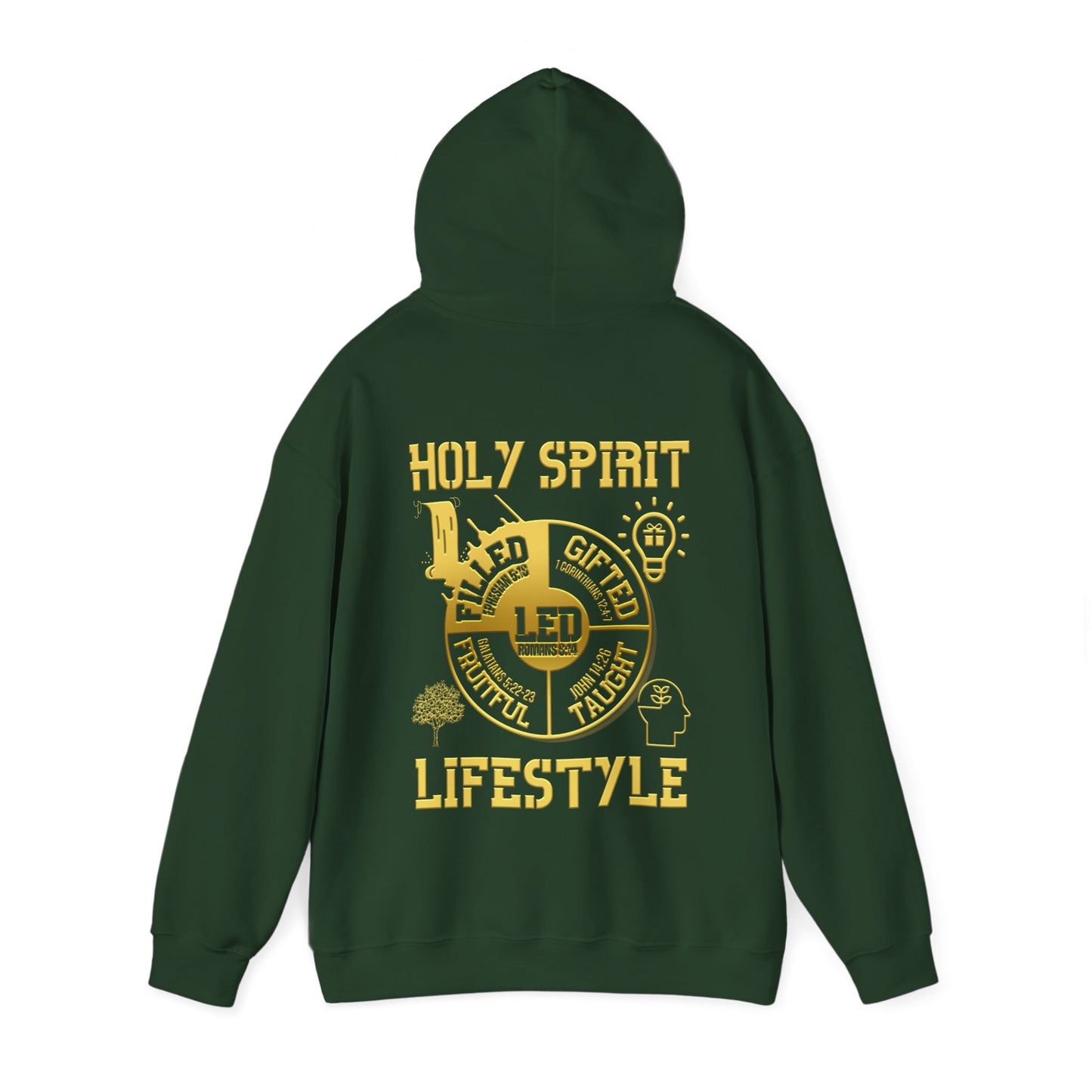 Special Edition - Holy Spirit Gold Letter Lifestyle Hoodie