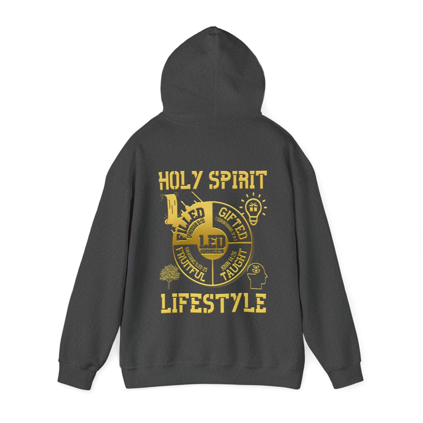 Special Edition - Holy Spirit Gold Letter Lifestyle Hoodie