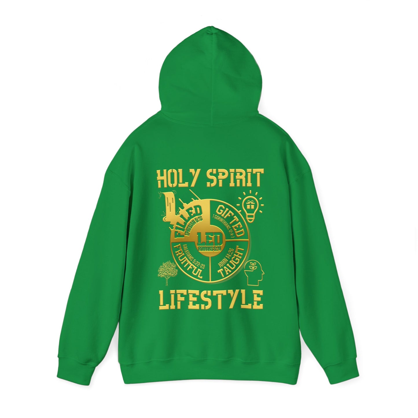 Special Edition - Holy Spirit Gold Letter Lifestyle Hoodie