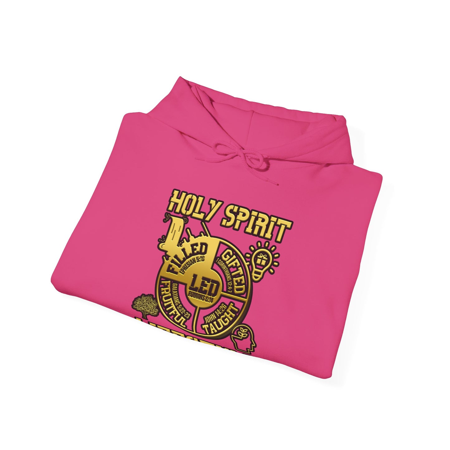 Holy Spirit Golden Lifestyle Hoodie (Simple Edition)