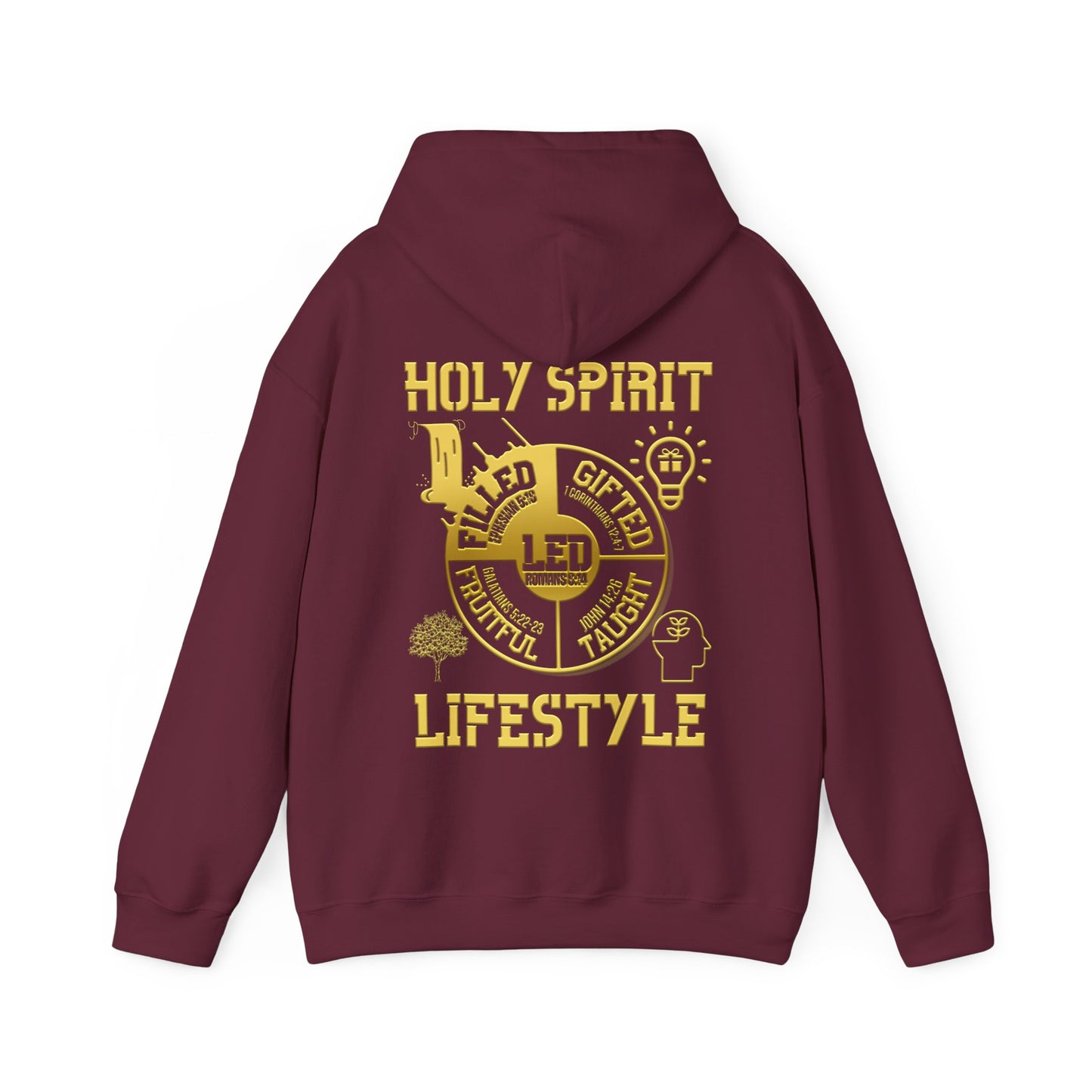 Special Edition - Holy Spirit Gold Letter Lifestyle Hoodie