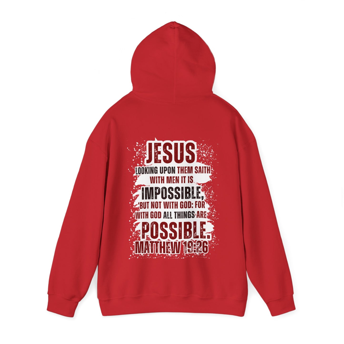 Preach Jesus, Preach Love Red Hoodie