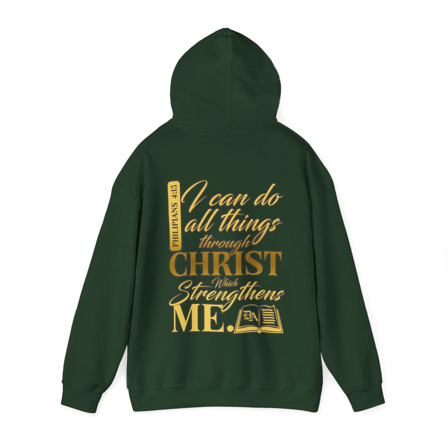 Divinely Abled Gold Lettered Classic Hoodie