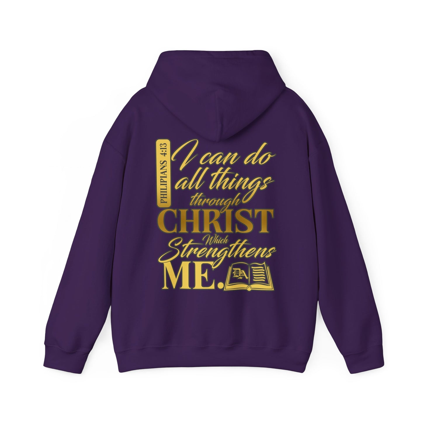 Divinely Abled Gold Lettered Classic Hoodie