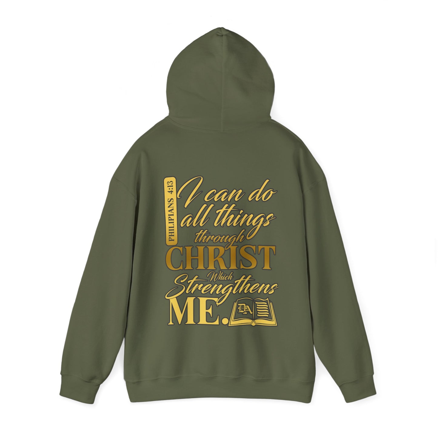 Divinely Abled Gold Lettered Classic Hoodie