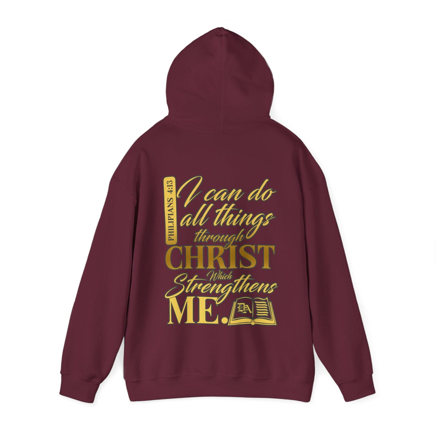 Divinely Abled Gold Lettered Classic Hoodie