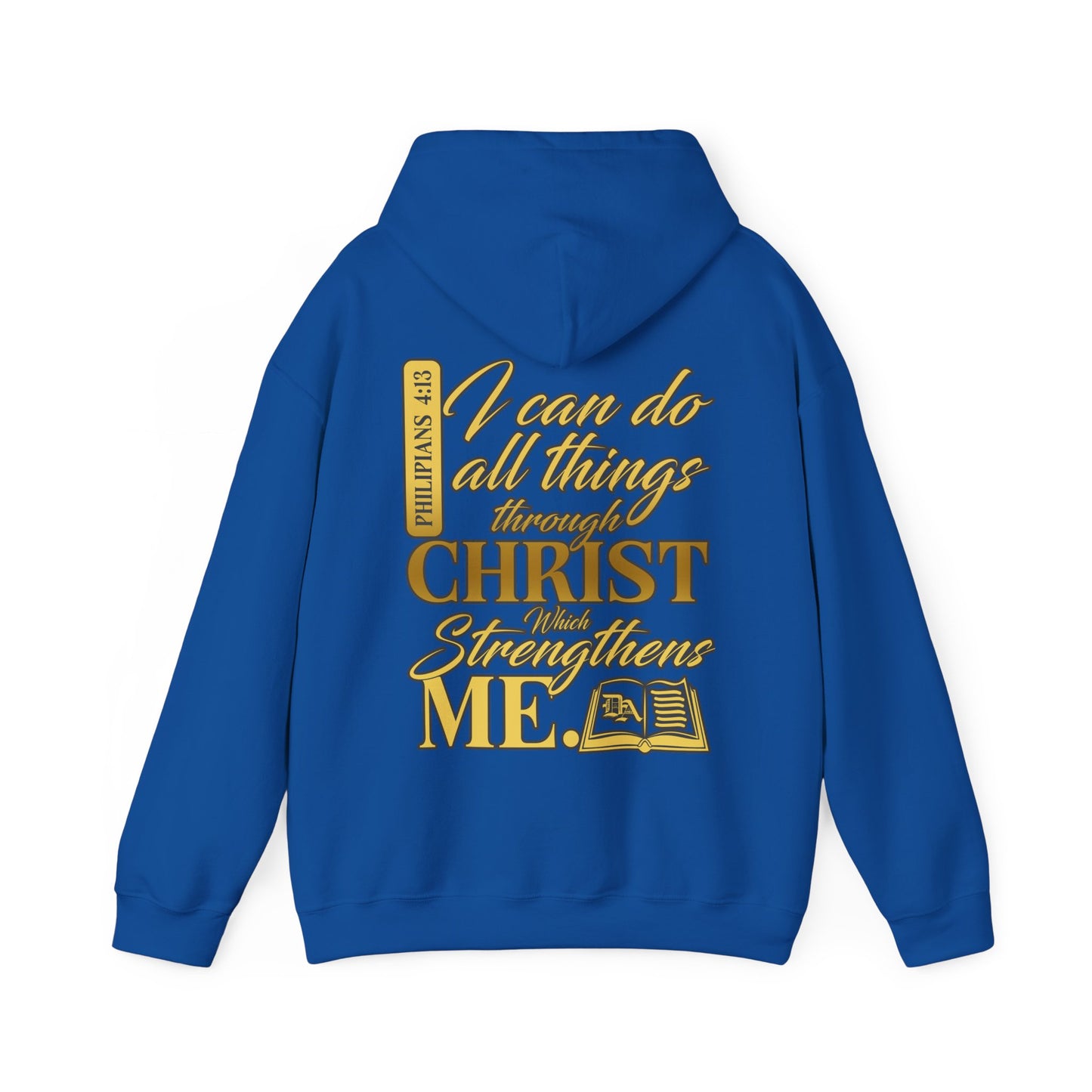 Divinely Abled Gold Lettered Classic Hoodie