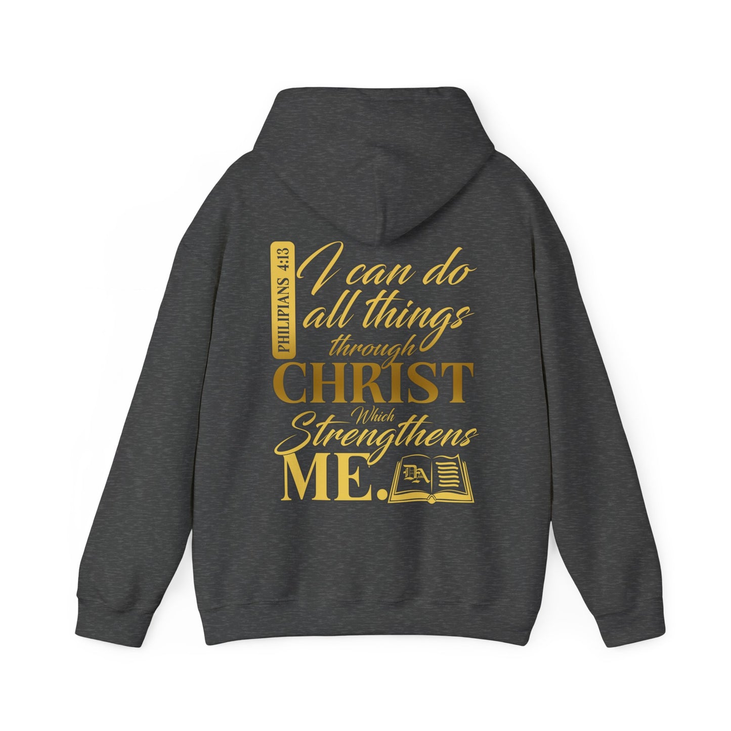 Divinely Abled Gold Lettered Classic Hoodie