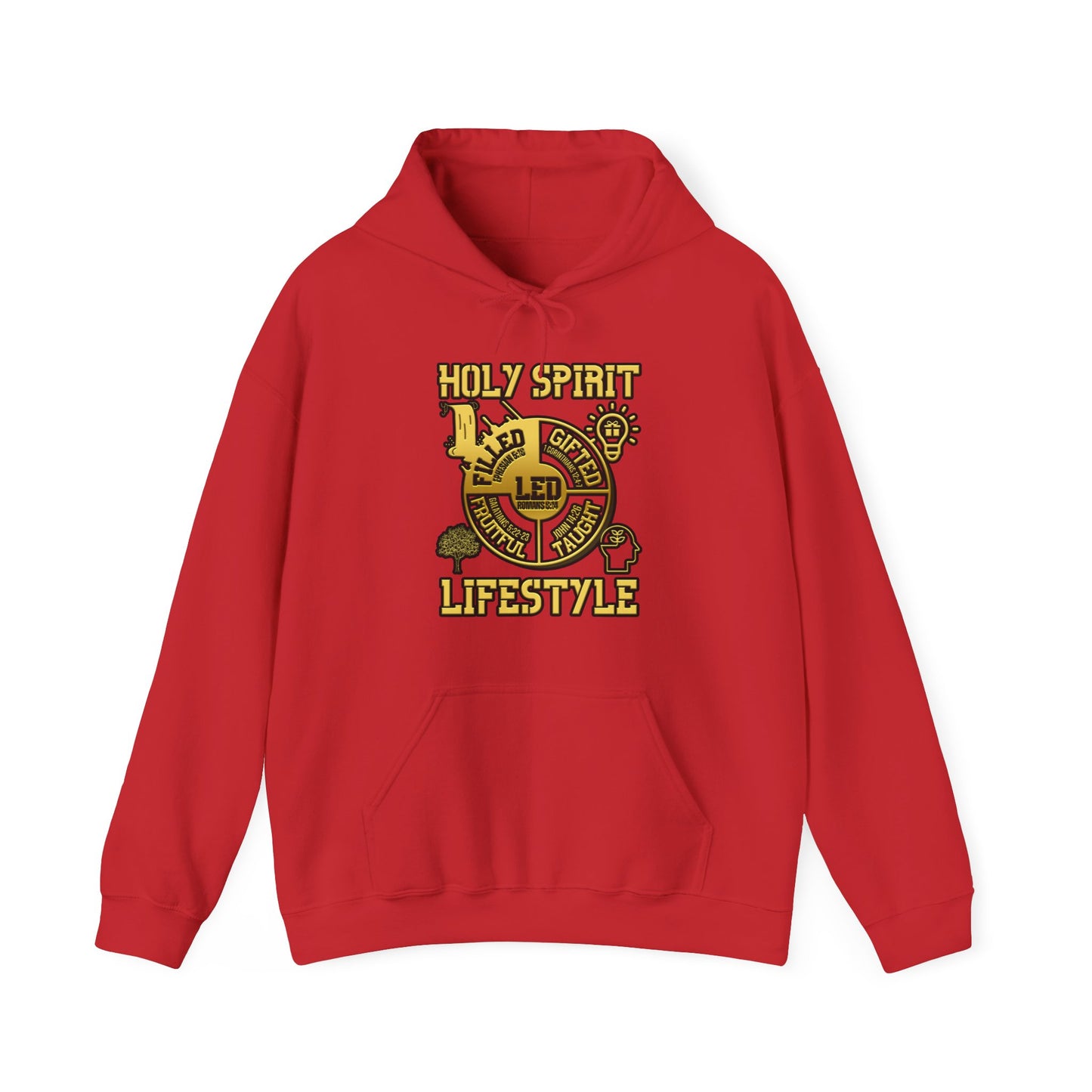 Holy Spirit Golden Lifestyle Hoodie (Simple Edition)