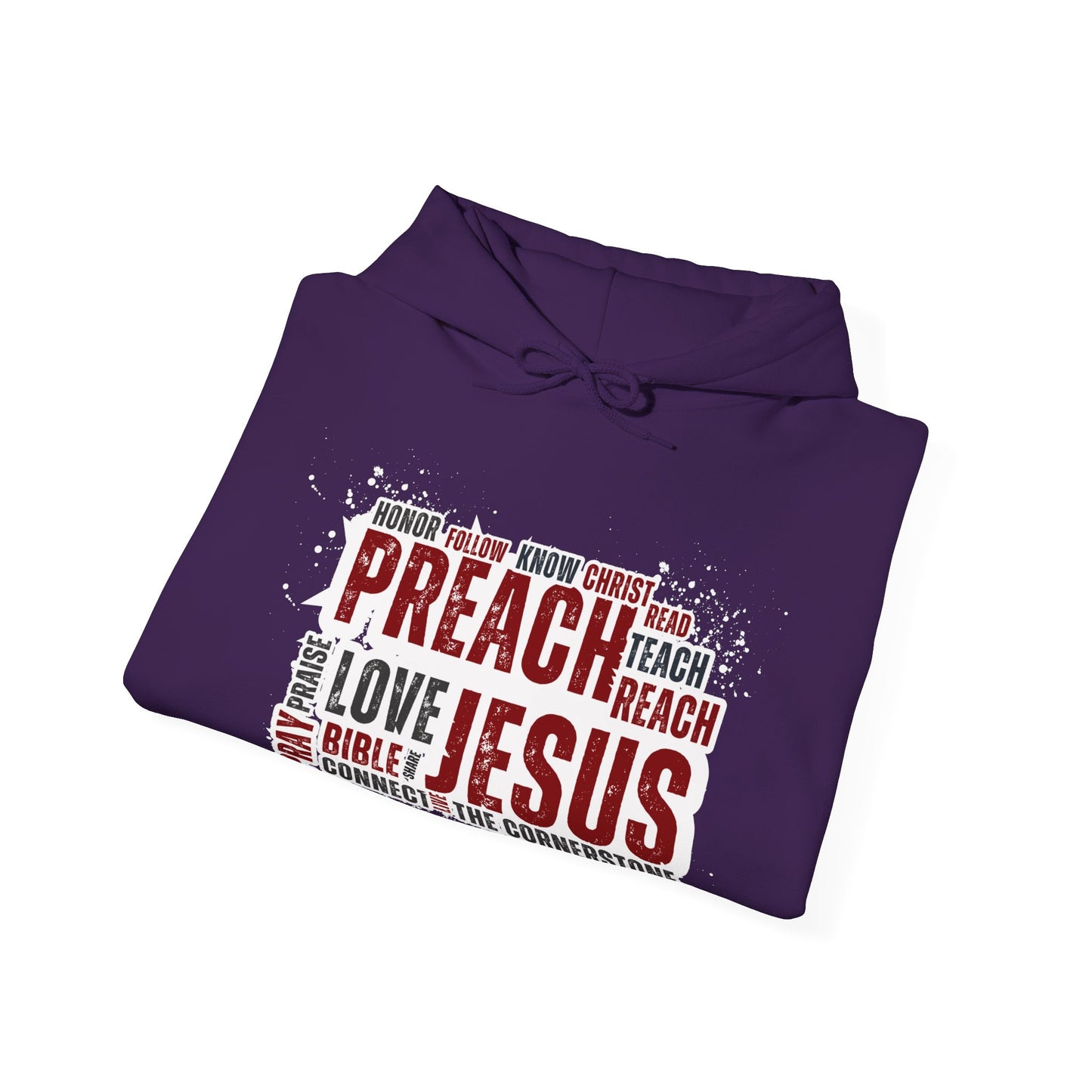 Preach Jesus, Preach Love White Hoodie