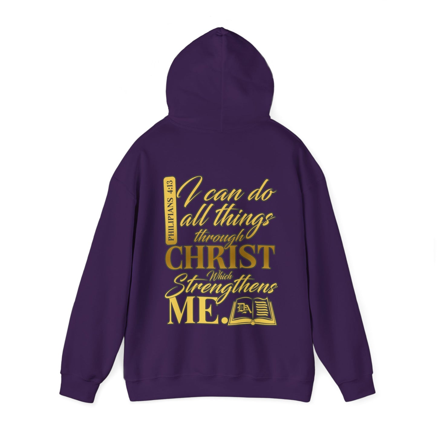 Divinely Abled Gold Lettered Classic Hoodie