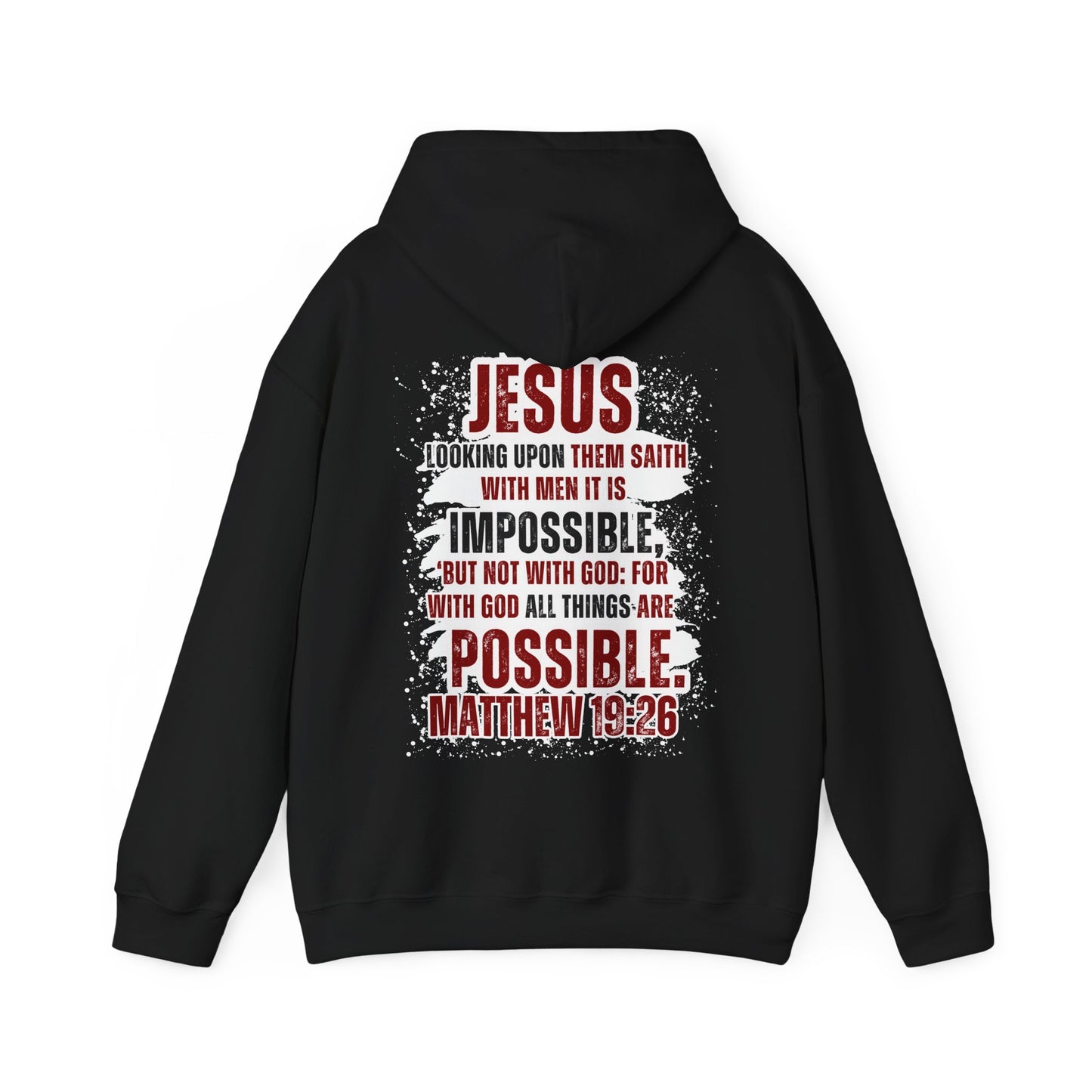 Preach Jesus, Preach Love Black Hoodie