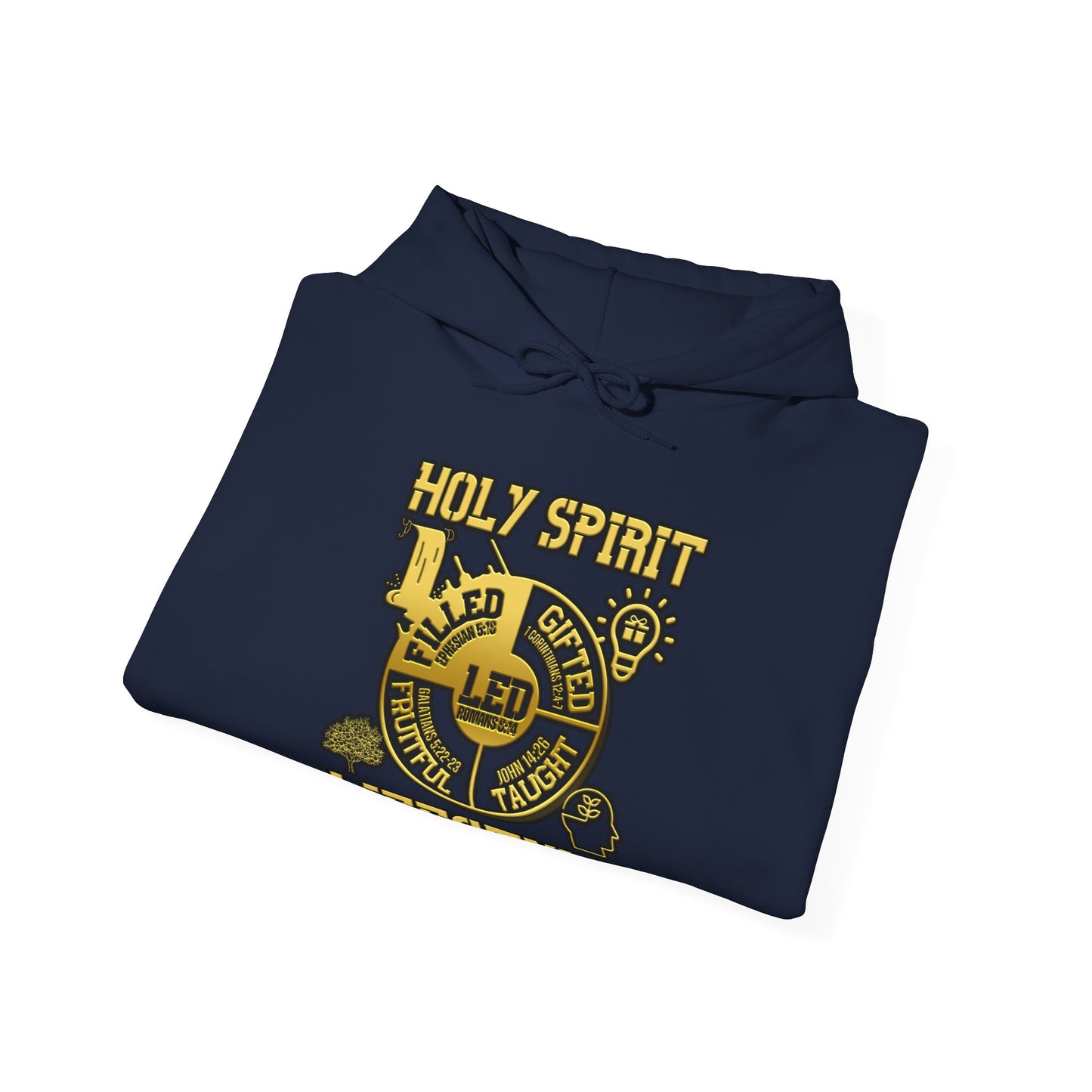 Holy Spirit Golden Lifestyle Hoodie (Simple Edition)
