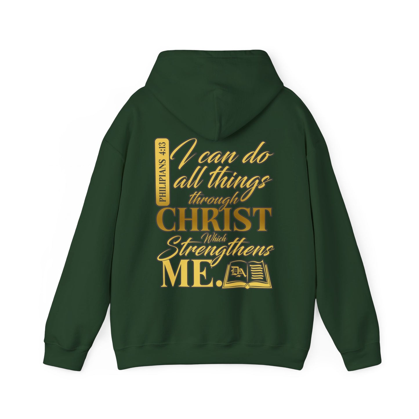 Divinely Abled Gold Lettered Classic Hoodie