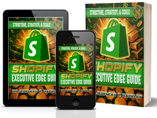 Shopify Executive Edge Guide – Book & eBook Bundle
