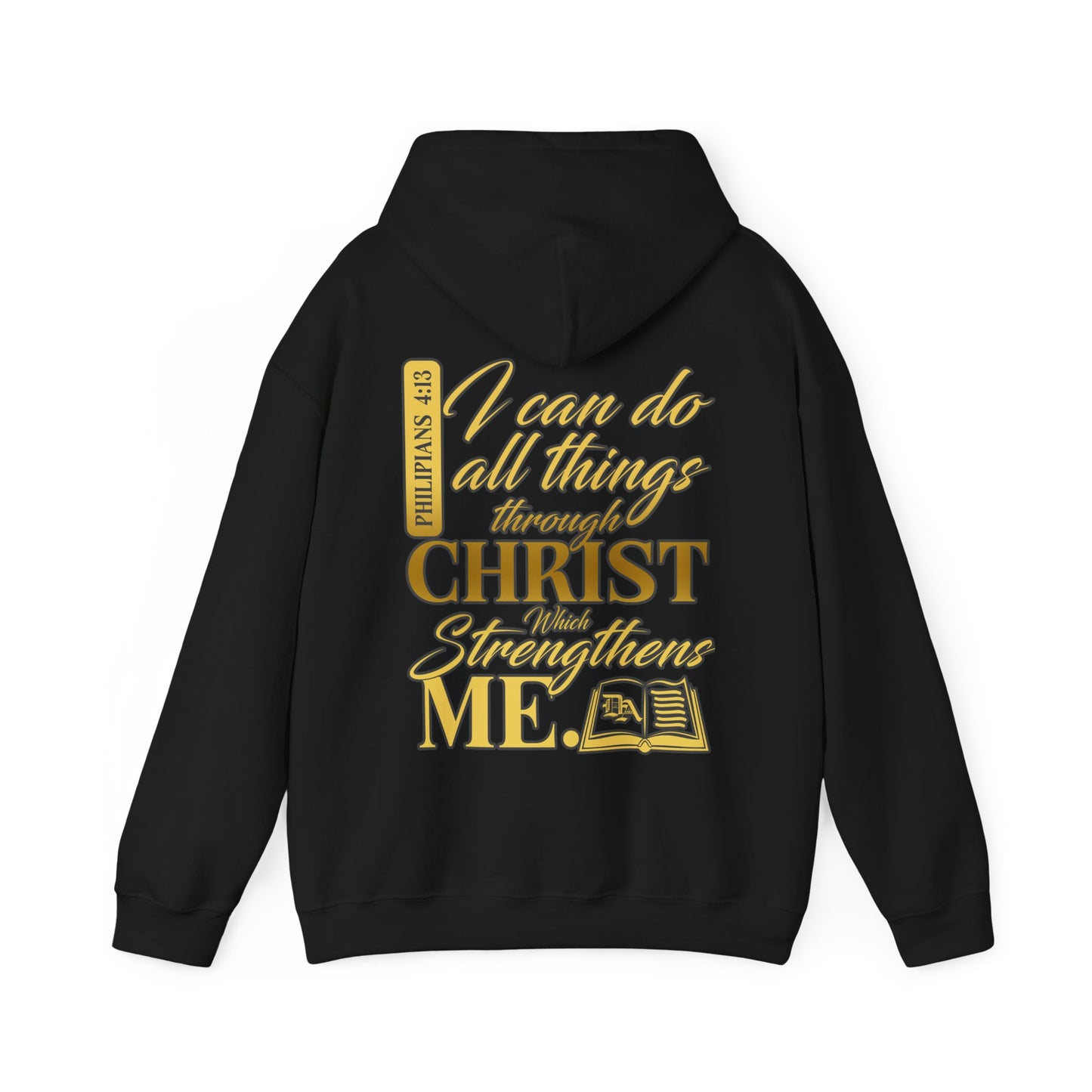 Divinely Abled Gold Lettered Classic Hoodie