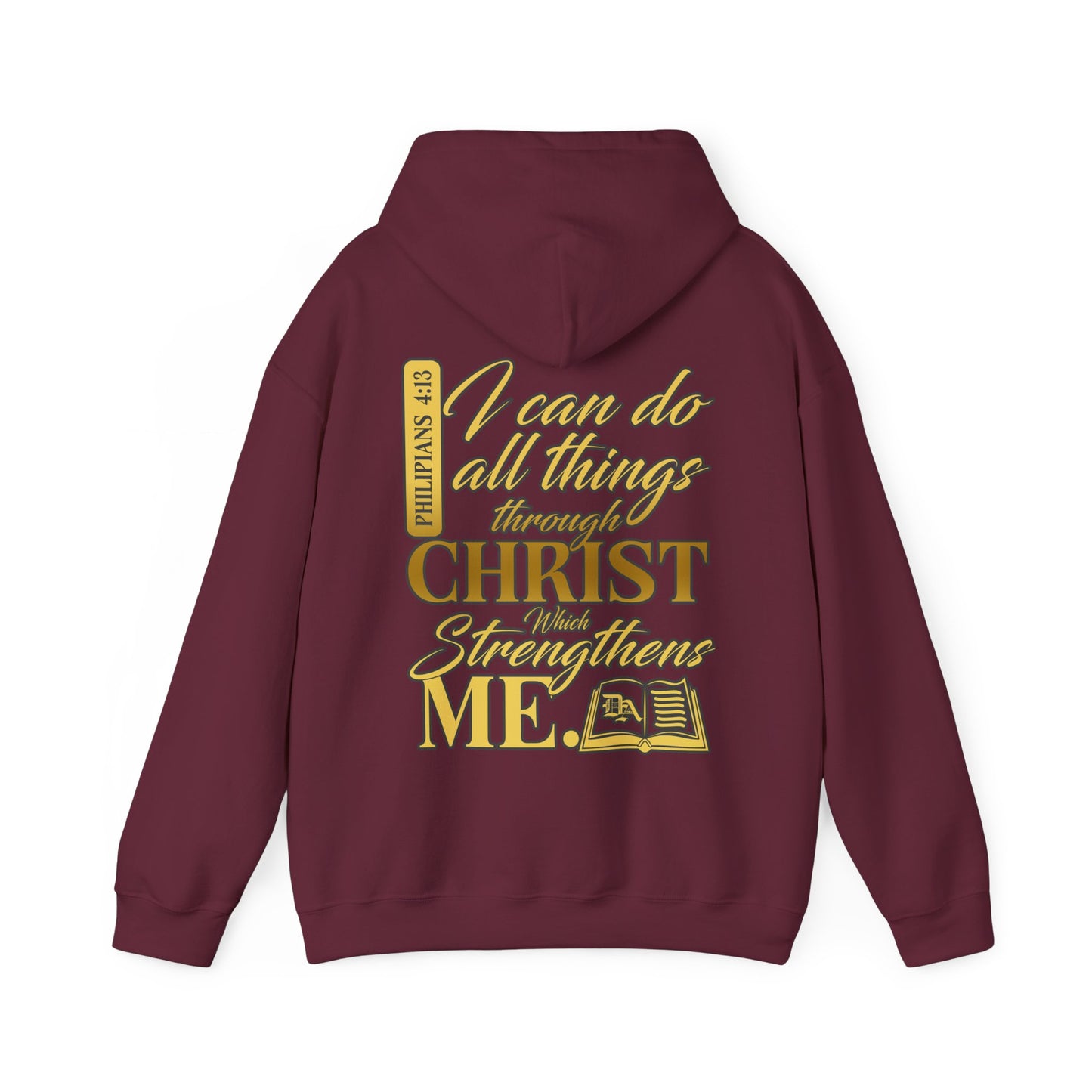 Divinely Abled Gold Lettered Classic Hoodie