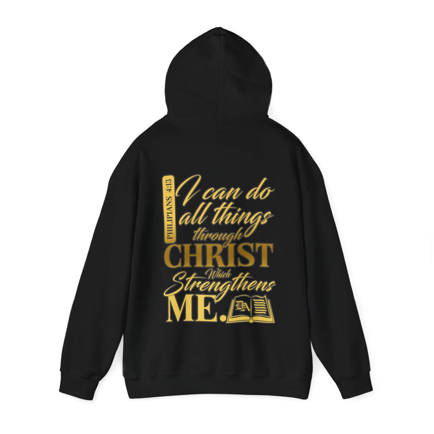 Divinely Abled Gold Lettered Classic Hoodie