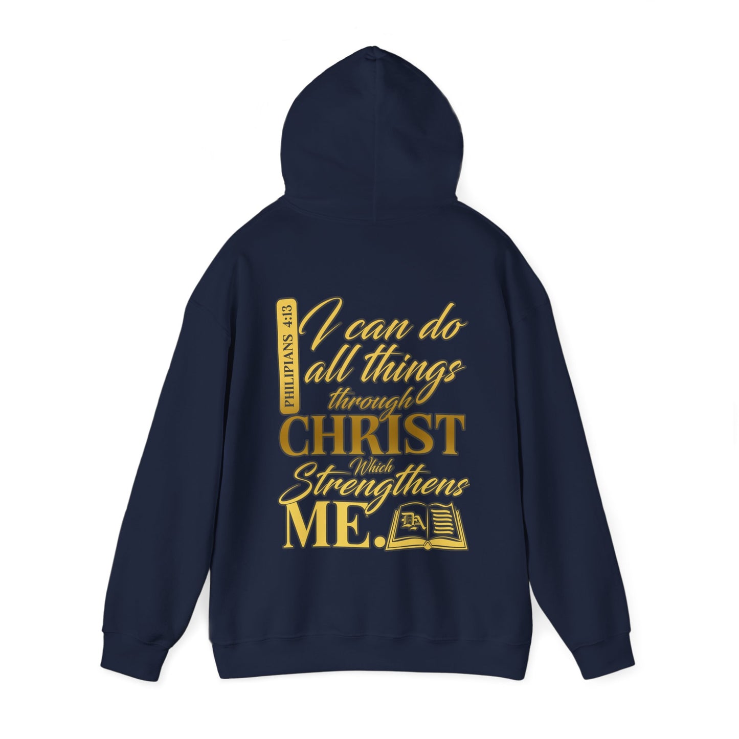 Divinely Abled Gold Lettered Classic Hoodie