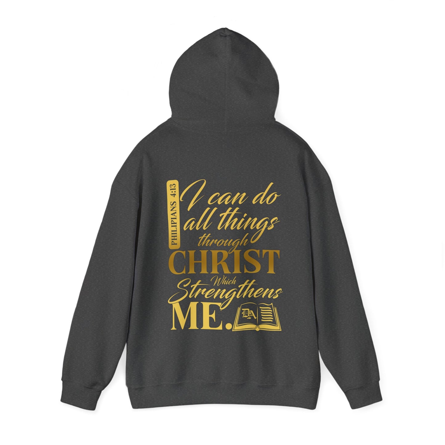 Divinely Abled Gold Lettered Classic Hoodie