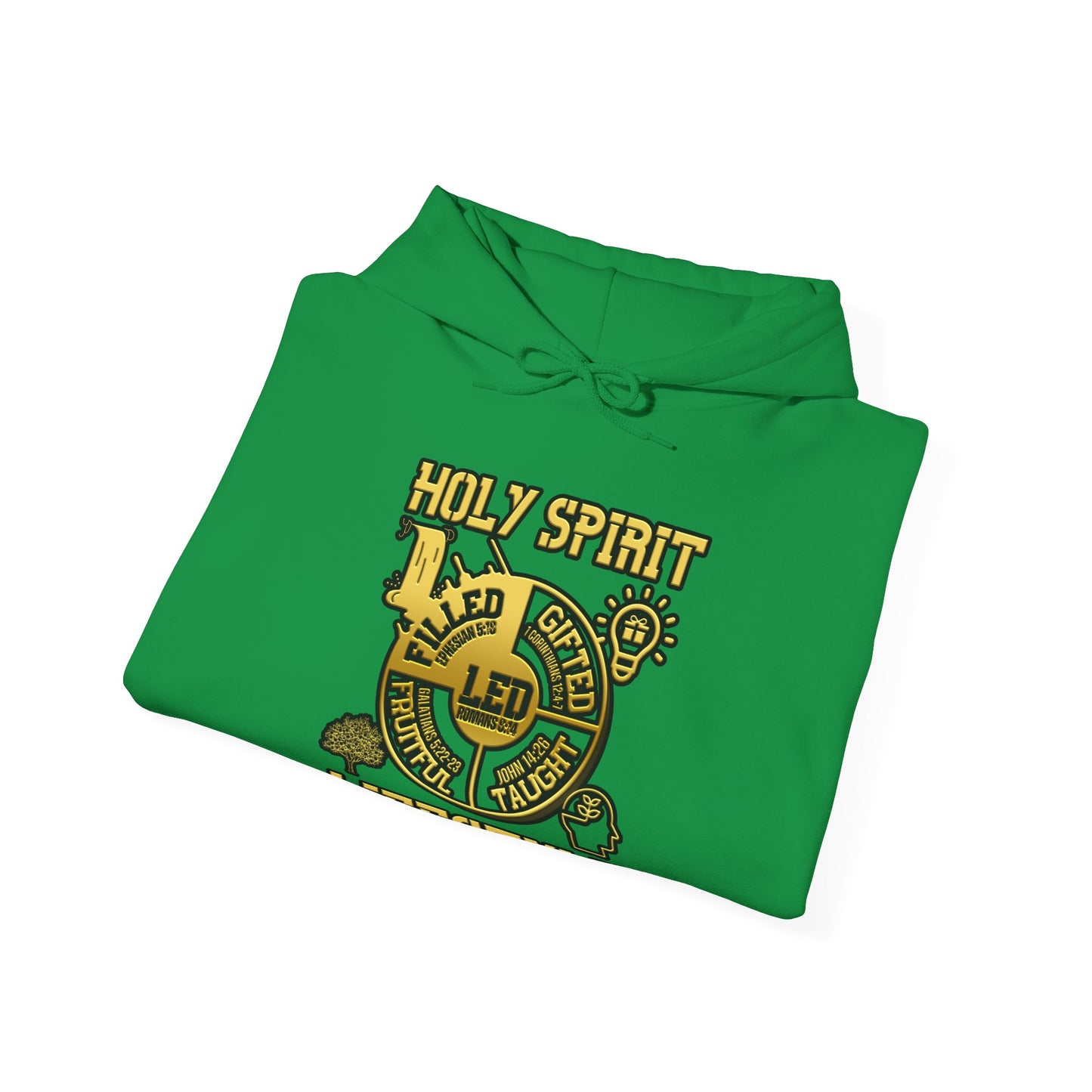 Holy Spirit Golden Lifestyle Hoodie (Simple Edition)
